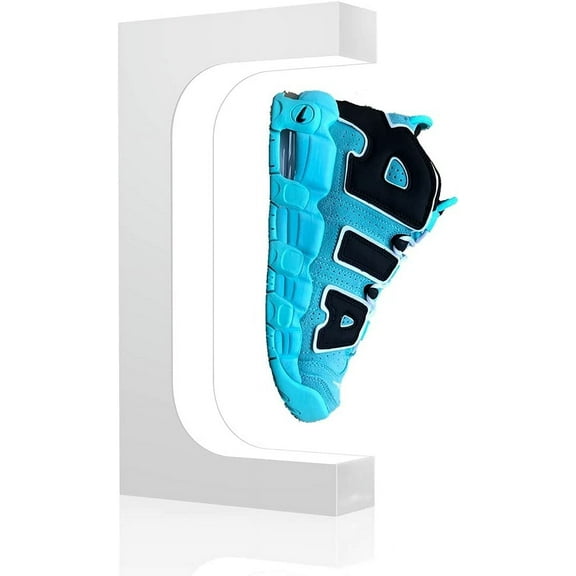 Yegvea Levitating Shoe Display Floating Sneaker Stand (White)