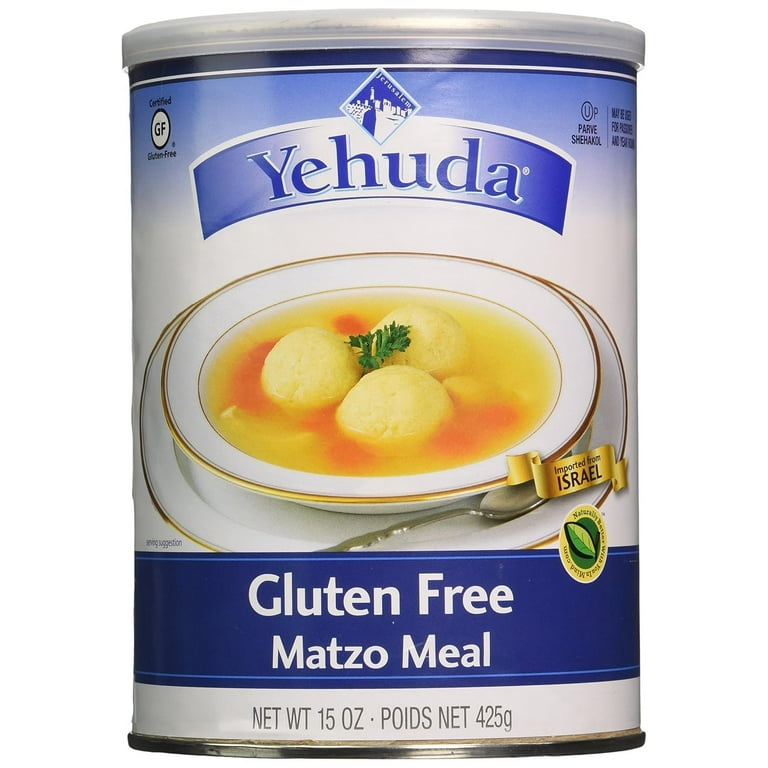 Yehuda Gluten Free Matzo Meal, 15 Ounce Pack of 2 - Walmart.com
