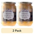 (2 pack) Yehuda Matzo Gefilte Fish Original, 24 oz