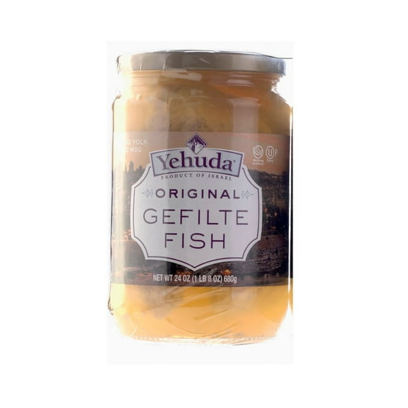 Yehuda Matzo Gefilte Fish Original, 24 oz