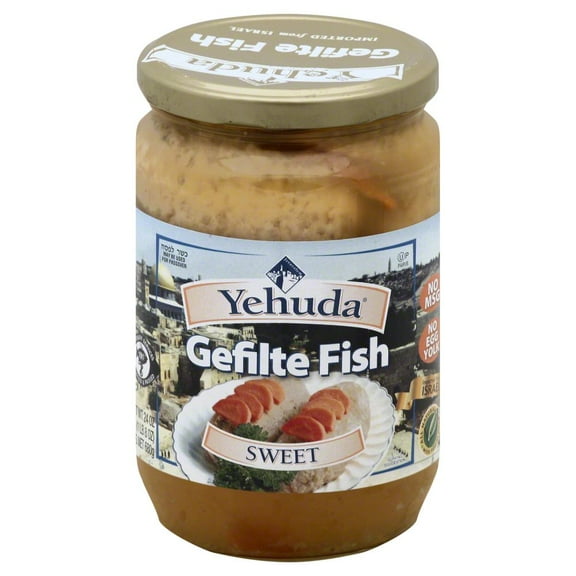 Yehuda Original Gefilte Fish, 24 oz, (Pack of 12)