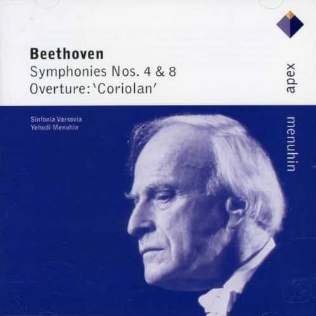 Yehudi Menuhin - Symphony 4 & 8 Coriolan - Music & Performance - CD