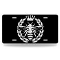 thumbnail image 1 of Yehwow Queen Bee Metal Car Plate Aluminum License Plate, 1 of 6
