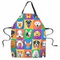 thumbnail image 1 of Yehwow Various Breed Pet Dog Collection Bib Apron For Kitchen BBQ Gardening With Adjustable Neck Strap 27x31 Inch, 1 of 4