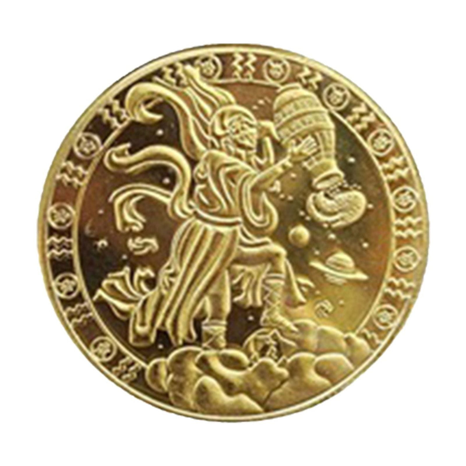 Yeithhui Commemorative Coin tooth Fairy Wish Play 12 Zodiac Zodiac