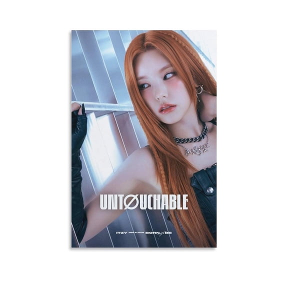 Yeji Itzy Untouchable The 8Th Mini Album Born To Be Kpop Artist Poster
