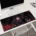 thumbnail image 1 of Yejue Anime Jujutsu Kaisen Mouse Pad Extended Large Sukuna Mousepad for Gaming Home Office Non-Slip Rubber Base with Stitched Edges Desk Mat for Computer Keyboard and Laptop, 1 of 2