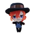 thumbnail image 1 of Yejue Anime Plush Toy Dazai Osamu Stuffed Doll Nakahara Chuuya Figure Toys Ryunosuke Akutagawa Throw Pillow Home Decoration Christmas Birthday Gift for Kids, 1 of 4