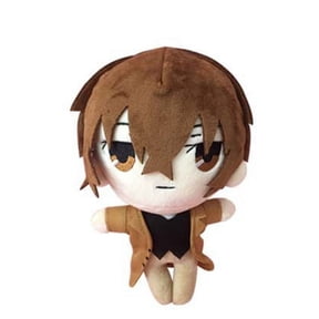 Yejue Anime Plush Toy Dazai Osamu Stuffed Doll Nakahara Chuuya Figure Toys Ryunosuke Akutagawa Throw Pillow Home Decoration Christmas Birthday Gift for Kids