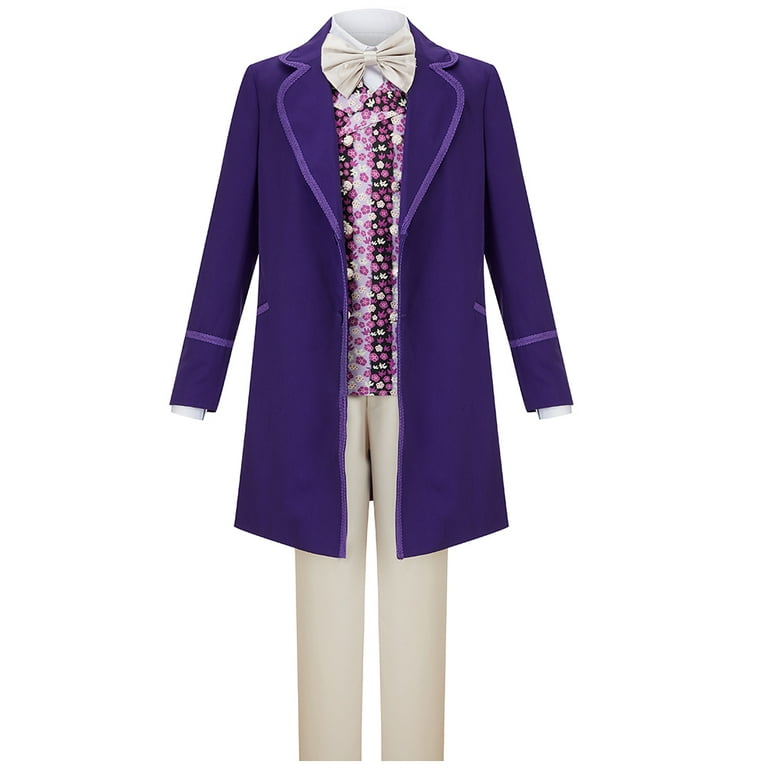 Party city willy wonka costume top