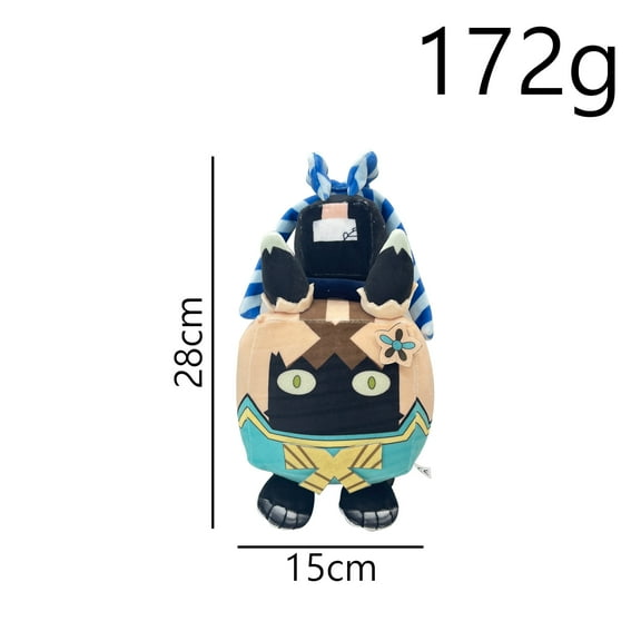 Yejue Kirara Cosplay Plush Game Genshin Impact Costume Props for Kids Plush Doll Toy Halloween Carnival Party Props Children Gift