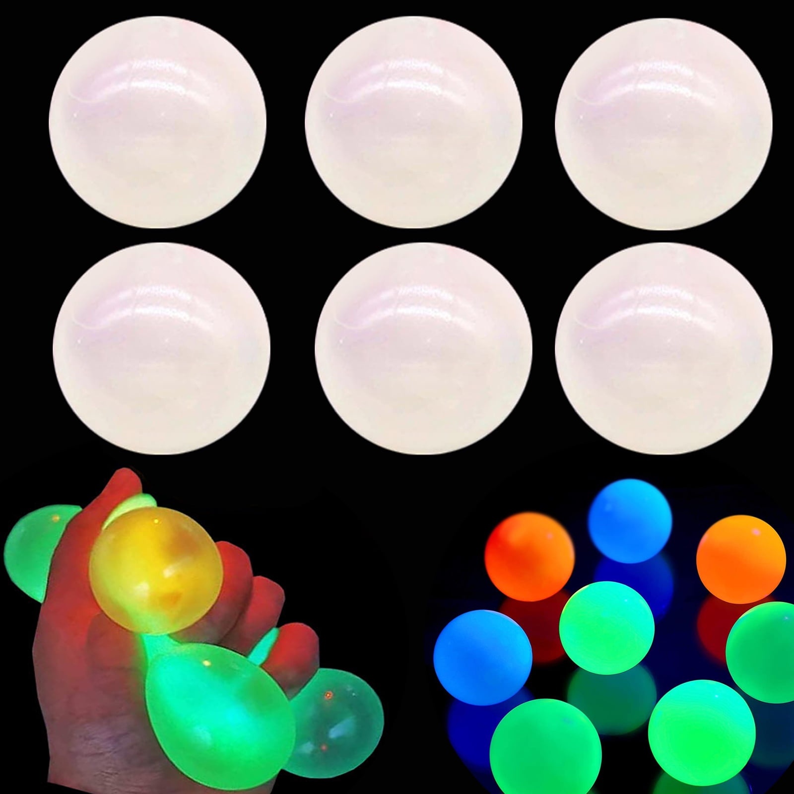 Yejue Lumi Balls Lumiballs Glow in The Dark That Stick Dream Balls Glow