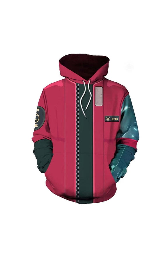 Vash the Stampede Cosplay Hoodie Trigun Costume Outfits Trigun Shirt Vash Sweatshirt Christmas Men Pullover 3D Hoodies