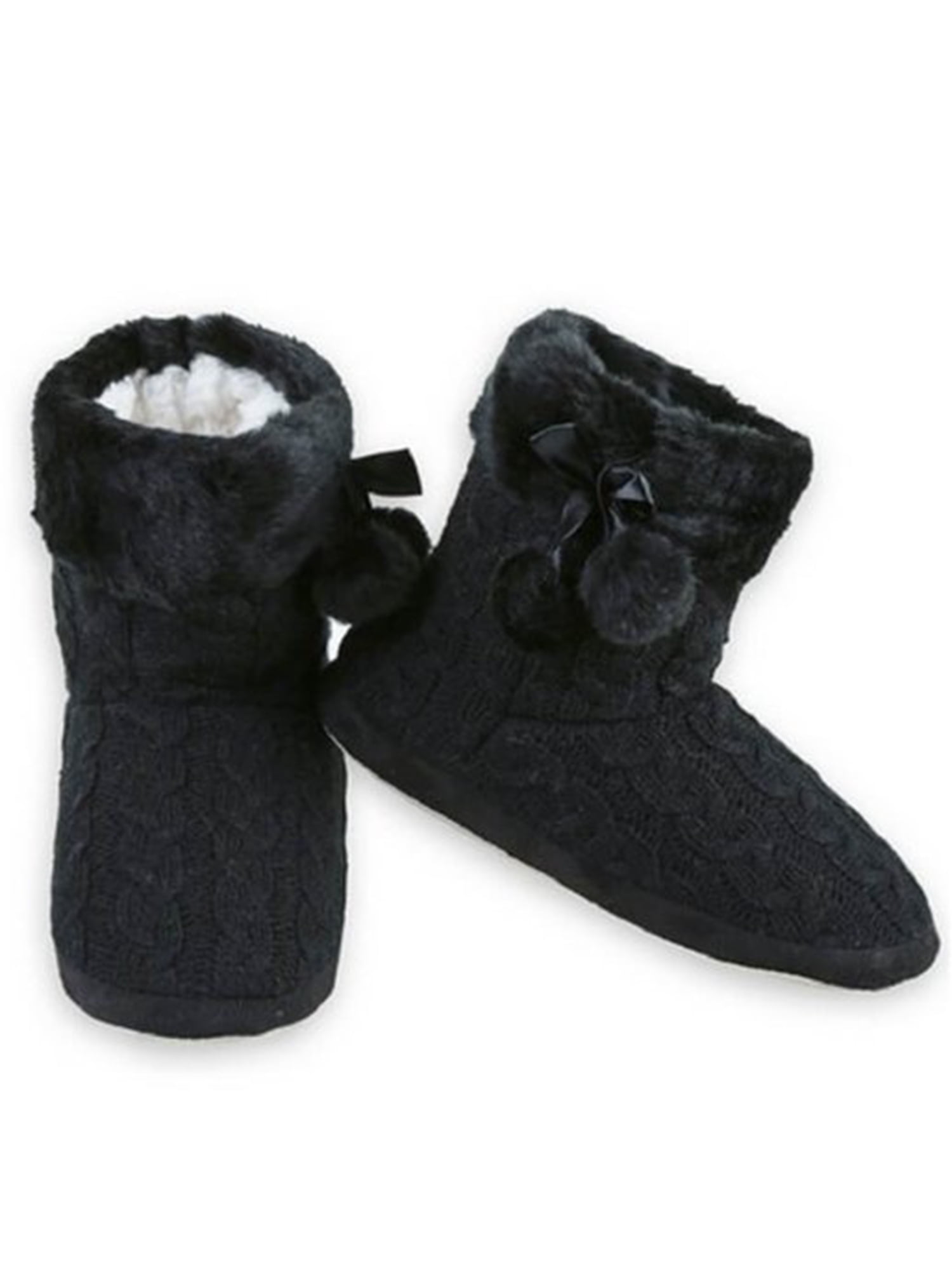 Women's Gripper Slipper Bootie (Sherpa-Lined) – Katchyus