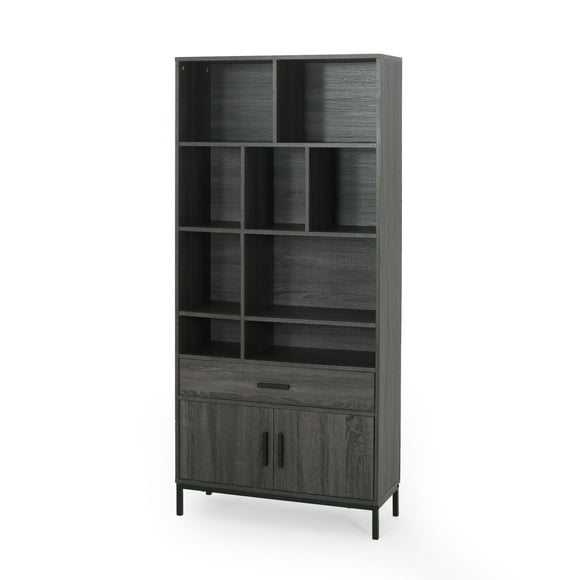 Jocelyn Contemporary Faux Wood Cube Unit Bookcase