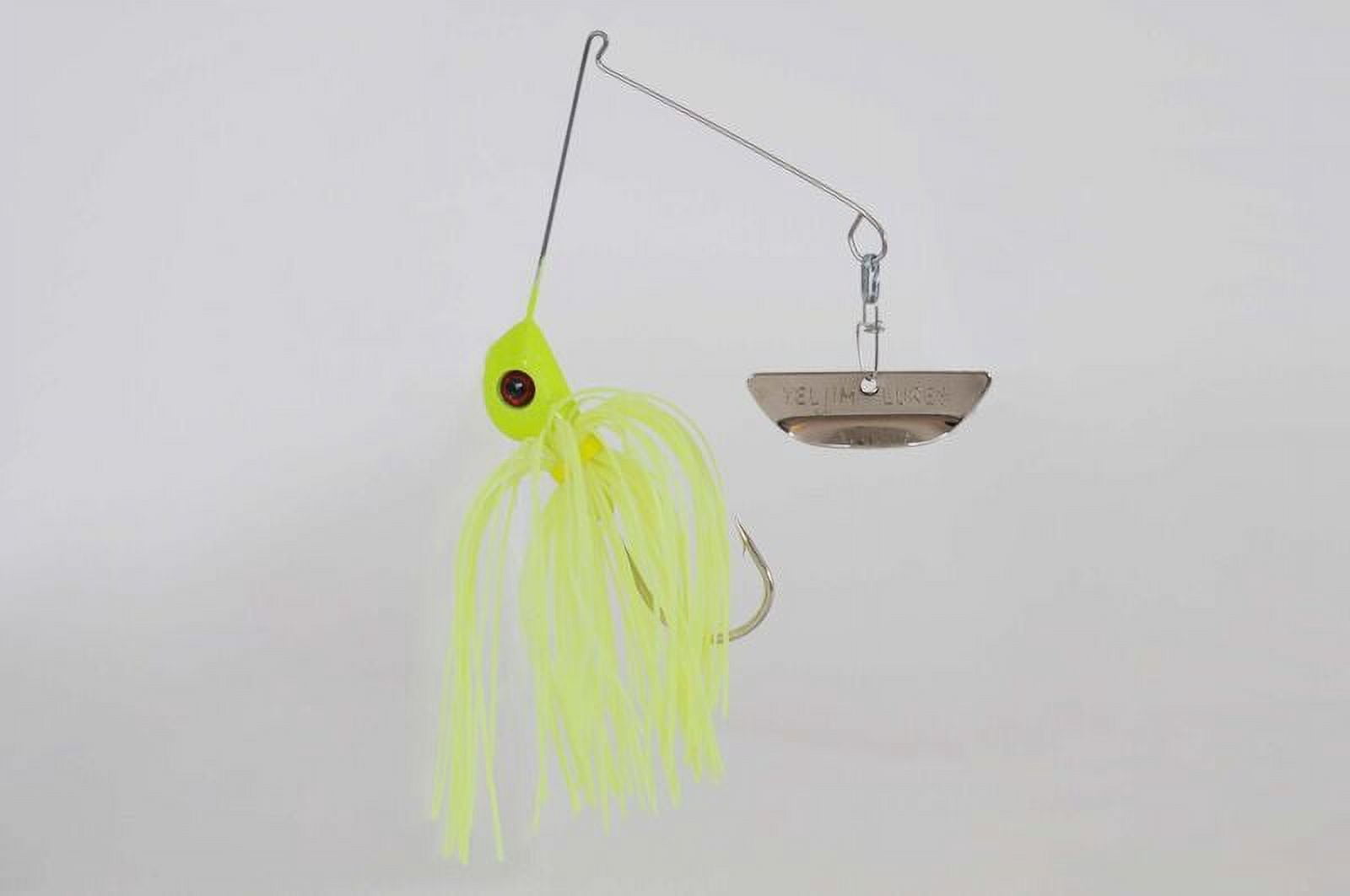 Yeljim Flipping Wizard Chartreuse Bladed Jig