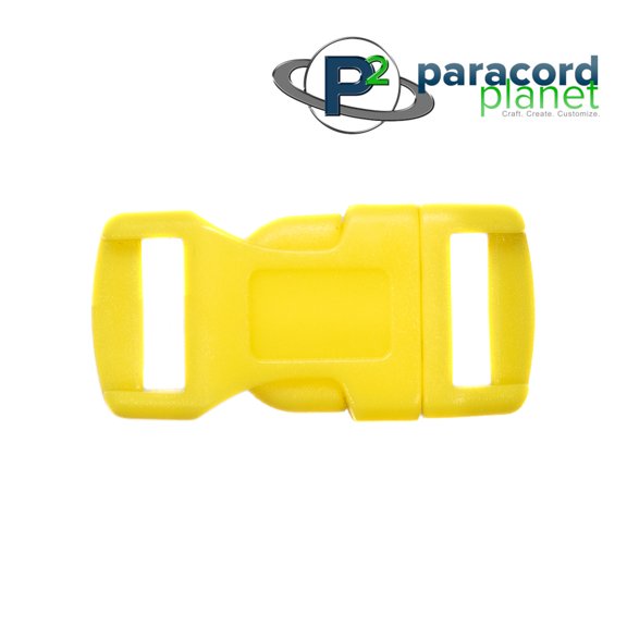 Yellow 1/2" Buckle - 10 Pack - Paracord Planet Buckles