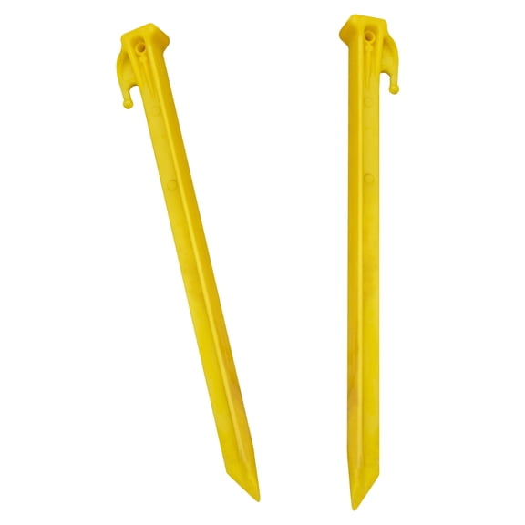 Yellow 12" Utility Stake (15-Pack)