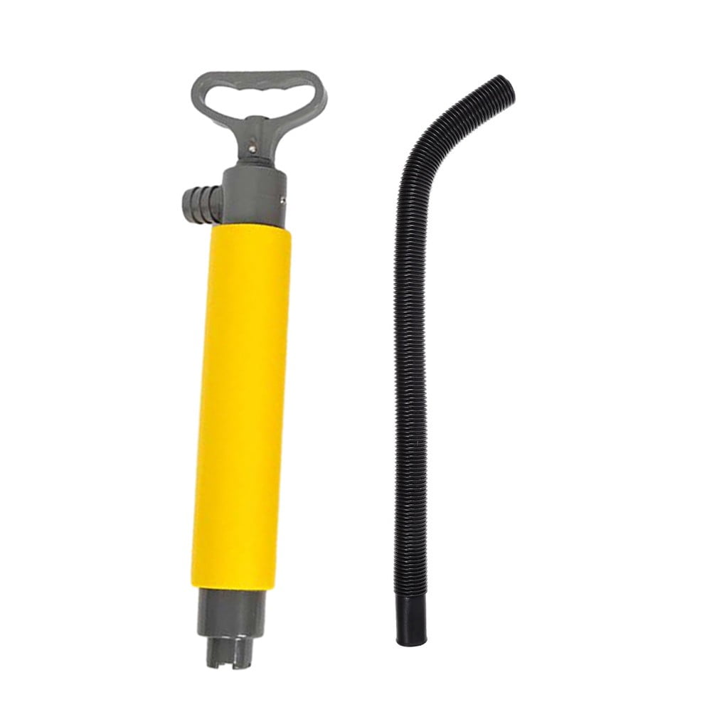 Yellow 1Set Kayak Canoe Bilge Pump With Tube Can Float Water On The
