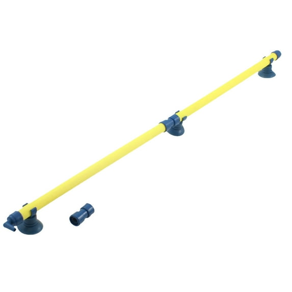 Yellow 1cm Dia Tube Air Stone Bubble Wall 18 for Fish Tank Aquarium