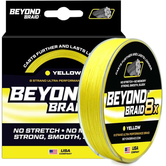 Yellow 8X - Ultra Performance 8 Strand