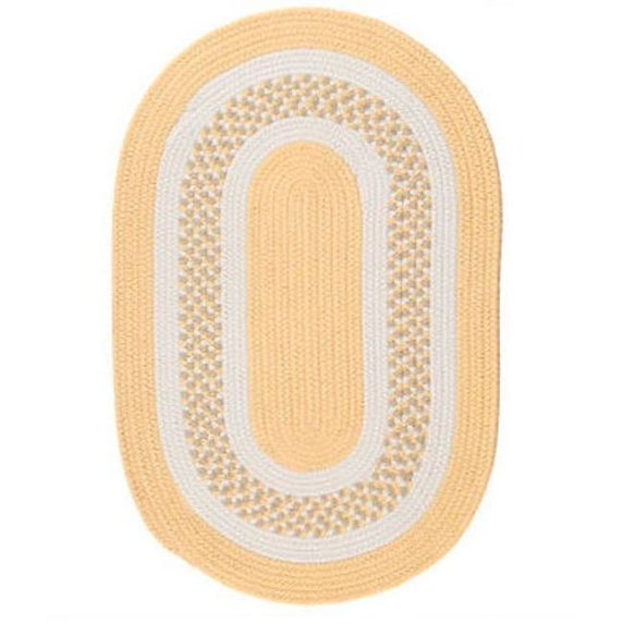 Yellow 9 ft. round Rug