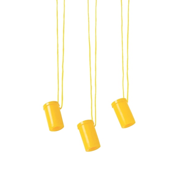 Yellow Air Blaster - Party Favors - 12 Pieces