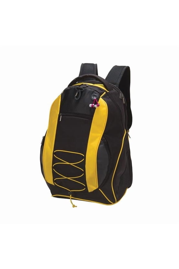 Yellow All-In-one Compu Sport Ball Backpack
