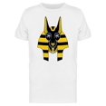 thumbnail image 1 of Yellow Anubis Comic Style T-Shirt Men -Image by Shutterstock, Male 4X-Large, 1 of 2