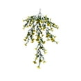 thumbnail image 1 of Yellow Artificial Flowers Wall Mounted Simulated Bouquet Fake Plastic Plants For Desktop Wedding Party Home Decoration Indoor And Outdoor Use Fade Resistant Dense 69 Mesh Yellow, 1 of 6