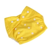 Yellow Baby Care Baby kid Newborn Reusable Nappies Adjustable Diaper Washable Cloth Diaper