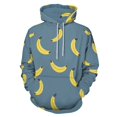 thumbnail image 1 of Yellow Banana Pattern(2) 3d Sweatshirts Hoodie Fashion Casual Personality Men's Women Street Hoodie Pullovers Long Sleeve Comfortable Top, 1 of 6