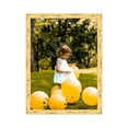 thumbnail image 1 of Yellow Barnwood Picture Frame Distressed Rustic - Custom Framing, 1 of 6