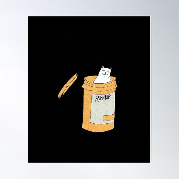 Yellow Barrel Poster Wall Art, Modern Wall Decor For Living Room Bedroom, 24x36 UNFRAMED