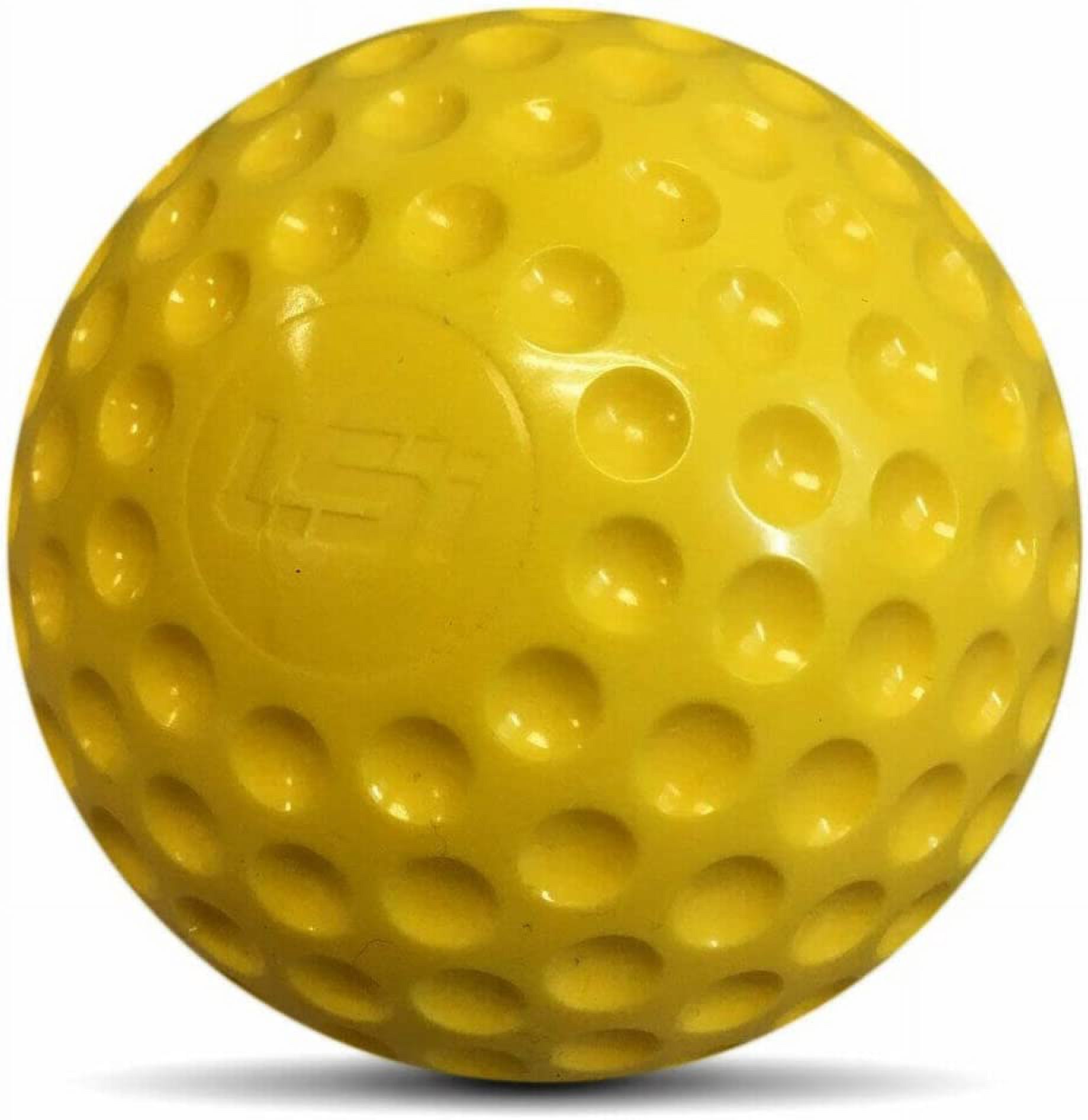 Yellow Base Batting Practice ing Booth 4" Inch Diameter