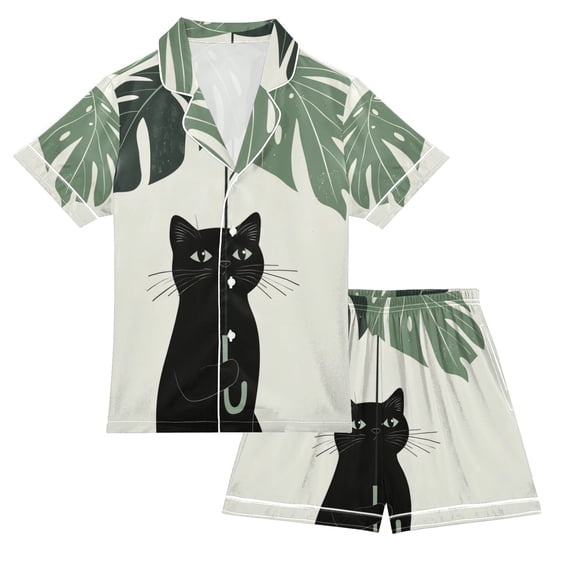 Abstract Tie Up Curtain for Window, Medieval Yellow Black Geometrical Art Adjustable Tie Up Balloon Curtain Valances Rod Pocket Window Treatment for Kitchen Bathroom Bedroom 42"x63"