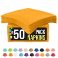thumbnail image 1 of Yellow Beverage Napkins - 50 Ct., 1 of 8