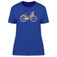 thumbnail image 1 of Yellow Bicycle In Watercolor Tee Women's -Image by Shutterstock, 1 of 2