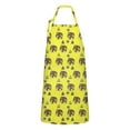 thumbnail image 1 of Yellow Bigfoot and Tree Pattern Apron-Garden Aprons for Women with Pockets-Cotton Linen Waterproof Kitchen Cooking Gardening Aprons Adjustable for Kitchen,Cooking,BBQ and Salon 33x27 Inch, 1 of 7