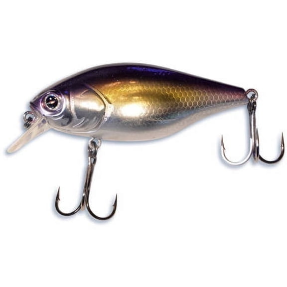 Yellow Bird Crank Bait 1/2 oz 2-3/4" Long-Purple Renegade