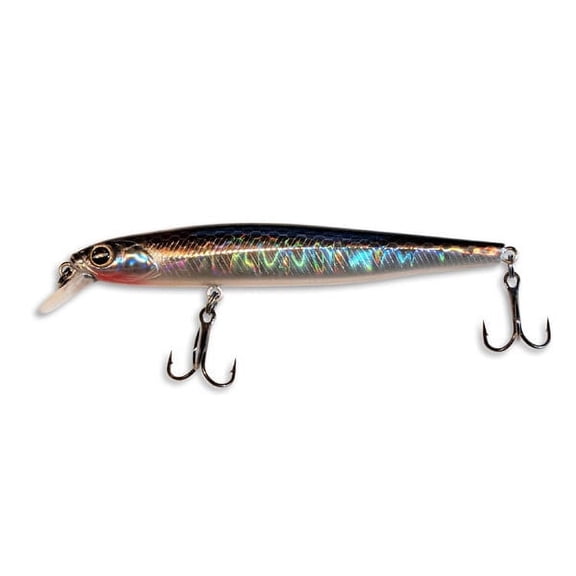 Yellow Bird Minnow Bait 1/4 oz 2-1/2" Long-Graphite Warrior