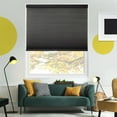 thumbnail image 1 of Yellow Blinds Cordless Light Filtering Honeycomb Cellular Shade Skyline Fog - 25"W X 64"H, 1 of 9