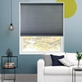 thumbnail image 1 of Yellow Blinds Cordless Light Filtering Honeycomb Cellular Shade Skyline Pebble - 65.75"W X 64"H, 1 of 9