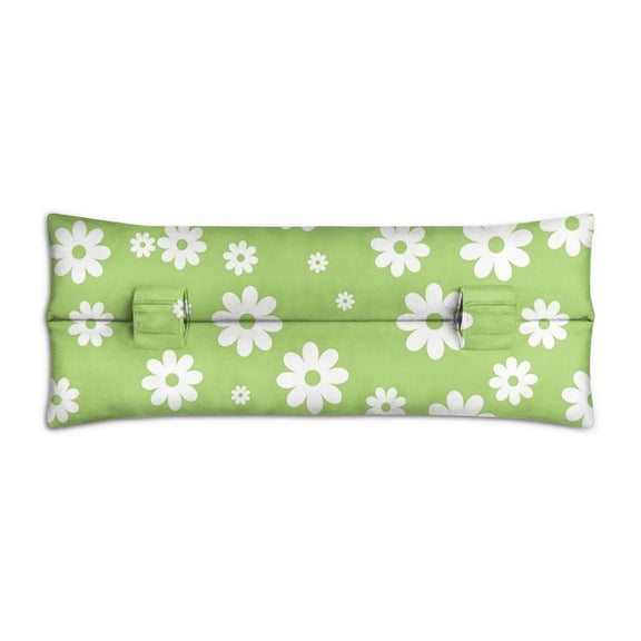 Yellow Bloom Post Surgery Seatbelt Pillow - Daisy Pattern Chest Protector - Thoughtful Gift for Breast Cancer Recovery