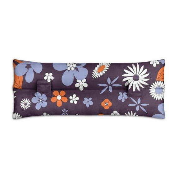 Yellow Bloom Post Surgery Seatbelt Pillow - Daisy Pattern Chest Protector - Thoughtful Gift for Breast Cancer Recovery