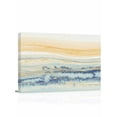 thumbnail image 1 of Yellow Blue Ombre Wall Art for Living Room,Canvas Picture Wall Decor for Bathroom Bedroom,Abstract Modern Art Fluid Striped Painting Artwork for Office Kitchen Hallway Dining Room Home Decor 24"x32", 1 of 8