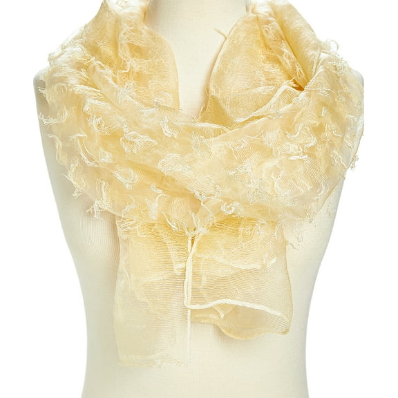 Yellow Blue Scarfs for Women Winter Summer Fashion Scarves Lightweight Evening Party Scarf Long Neck Wraps Gift Accessories Online