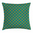 thumbnail image 1 of Yellow and Blue Throw Pillow Cushion Cover, Sunflowers Pattern with Ombre Shades Summer Season Harvest Agriculture, Decorative Square Accent Pillow Case, 16 X 16 Inches, Multicolor, by Ambesonne, 1 of 2