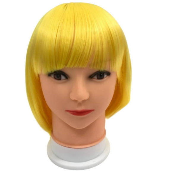 Yellow Bob Wig