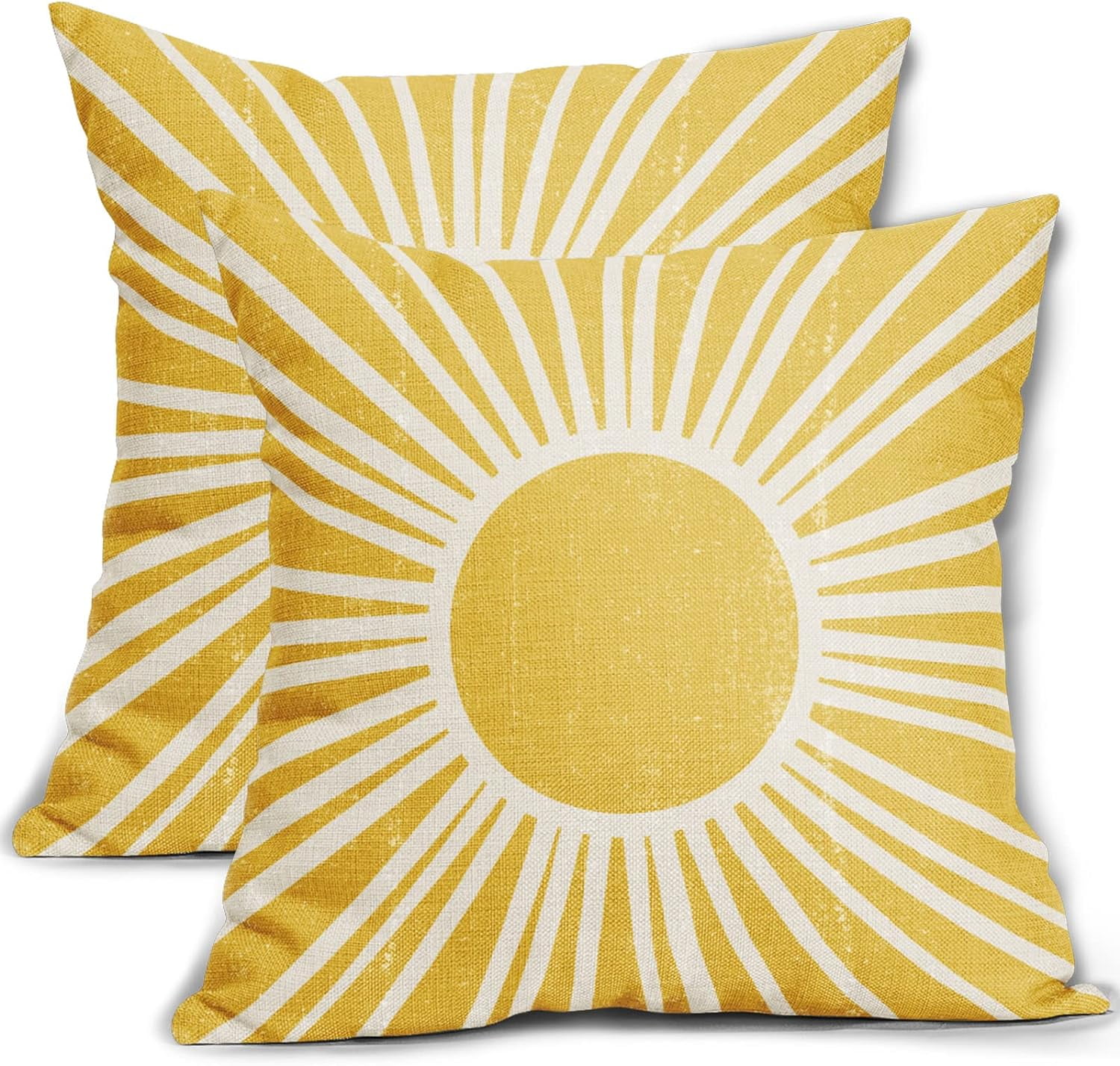 Sunshineyan Boho Pillow Covers 20x20 Set Of 2, Light Blue Beige Carpet